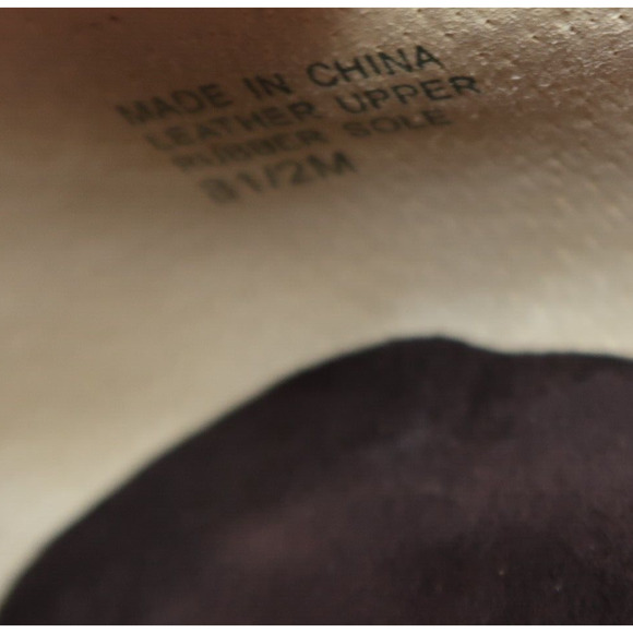 Michael Kors Shoes Women 8.5 Wedge Pump Leather Fashion Ballet Flat Brown Buckle - Picture 14 of 14